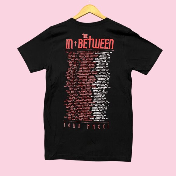 In This Moment The In Between Tour Rock Band Tee M - Picture 3 of 4